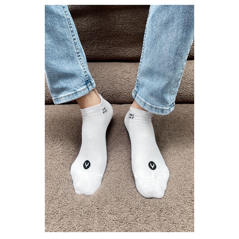 Combo 7 Đôi Vớ Cổ Thấp Nam Cotton Cao Cấp Thấm Hút Tuyệt Đối Thương Hiệu Y2010 V20 21618 |YaMe|