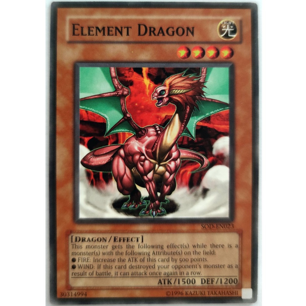 [Thẻ Yugioh] Element Dragon |EN| Common