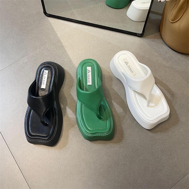 Dép kẹp đế cao 3 phân hàng quảng châu cao cấp hot trend-FORM TO LÙI SIZE