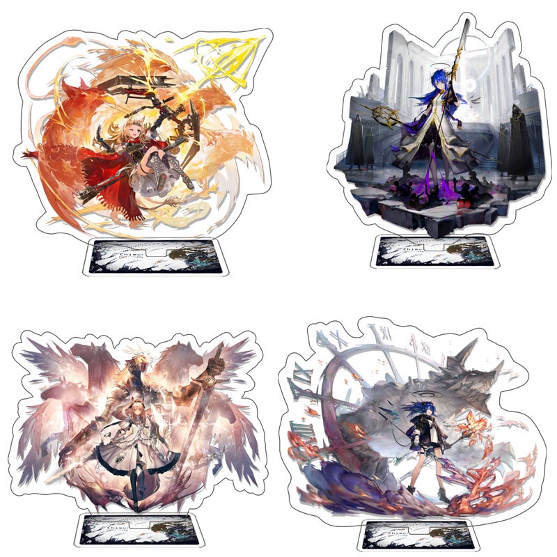Hoạt Hình Arknights Amiya SilverAsh EXUSIAI Ceylon xung quanh acrylic hai mặt nhân vật acrylic trang