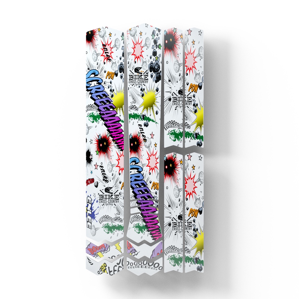 Miếng Dán Trang Trí Khung Trước Bảo Vệ Khung Xe Đạp Leo Núi