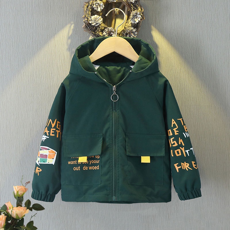 Áo khoác hoodie AMILA mỏng thoáng khí phong cách Hàn Quốc mới mẻ cho bé trai