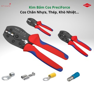 Kìm bấm ép cos knipex preciforce lực ép đến 900 kgs 97 52 33/ 97 52 34/ 97 52 35/ 97 52 36/ 97 52 37