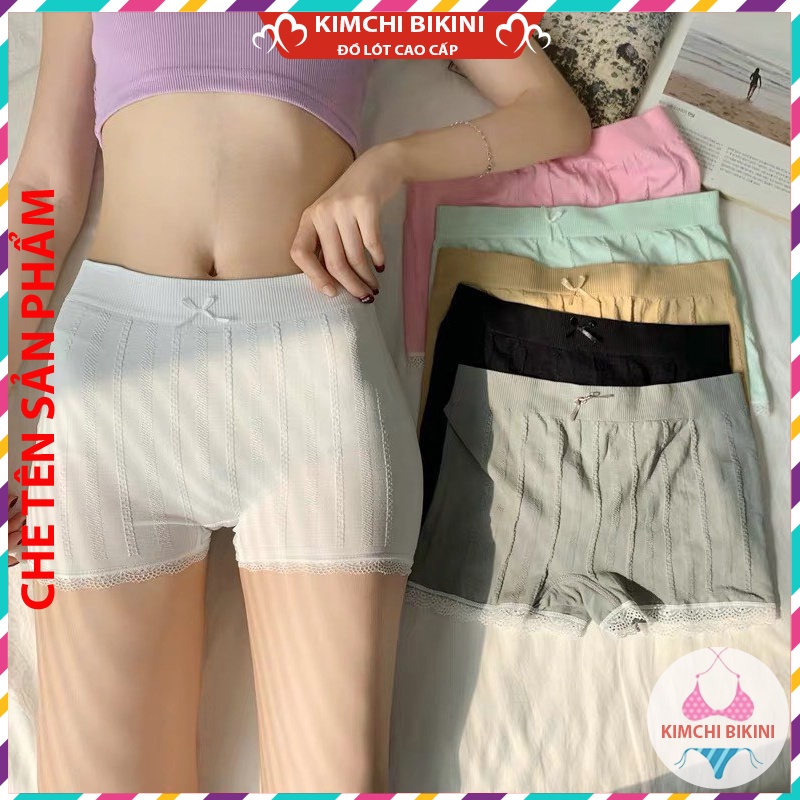 Quần mặc trong váy co giãn 4 chiều ôm bụng nâng mông KIMCHIBIKINI chíp nữ kháng khuẩn xuất Nhật QL001