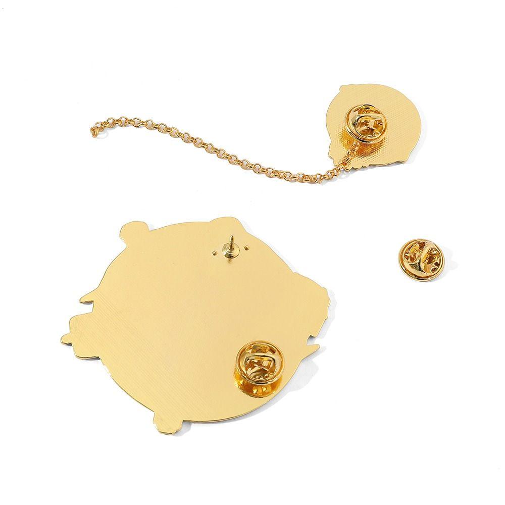 Ghim Cài Áo Kim Loại Tráng Men Phong Cách Hàn Quốc Dễ Thương Dành Cho Học Sinh Nữ