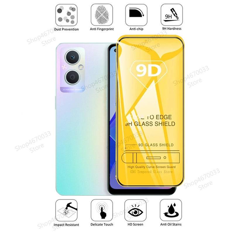 Kính Cường Lực 9D Bảo Vệ Toàn Màn Hình Cho OPPO A96 A93 A92 A91 A73 A72 A53 A52 A33 A31 A15 A15S A12