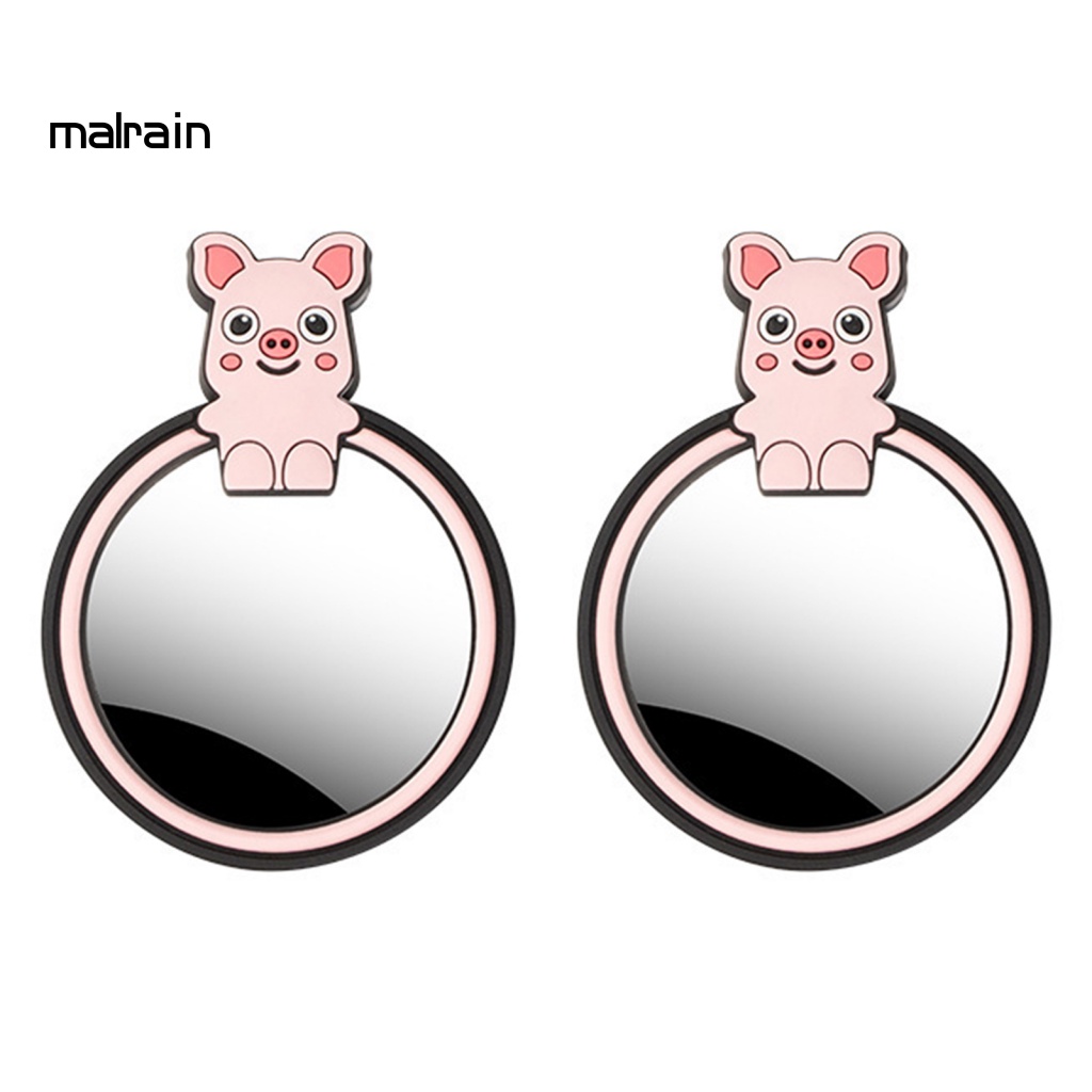 Bộ 2 Gương Chiếu Hậu Xoay 360 Độ Điều Chỉnh Được Chuyên Dụng Cho Xe Hơi