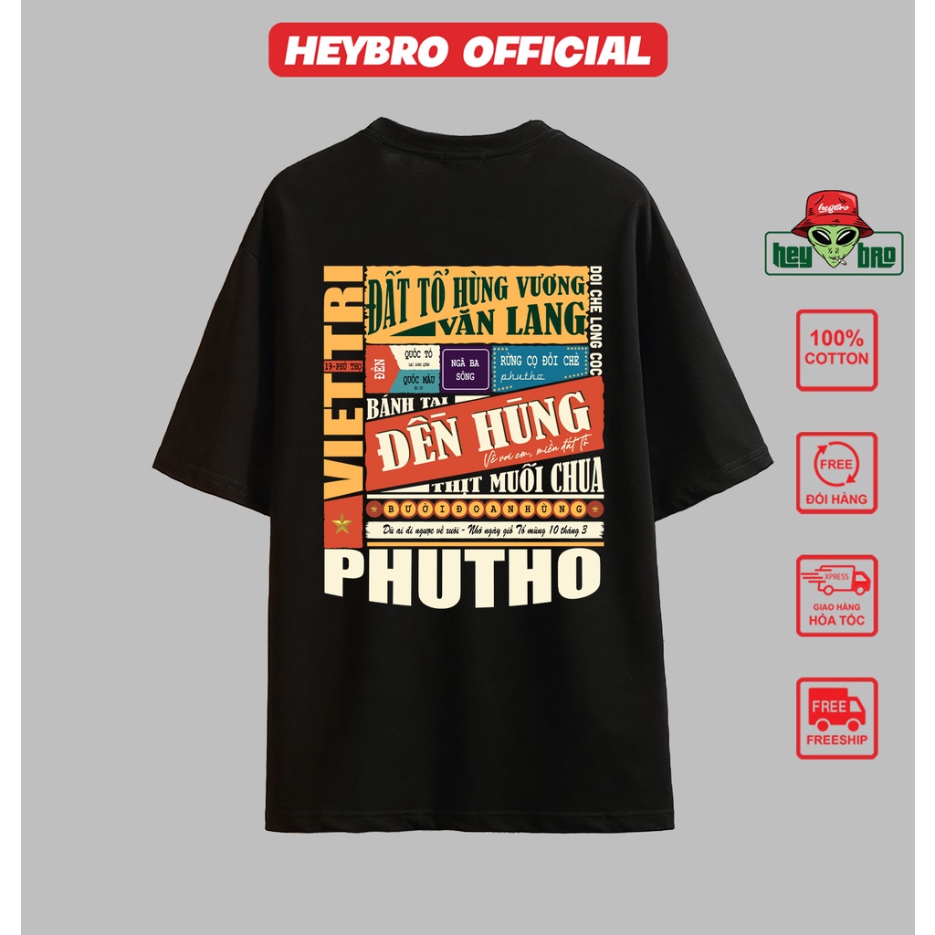 Áo thun nam nữ, Áo phông nam nữ UNISEX tay lỡ form rộng 100%COTTON thoáng mát thế hệ genz PHÚ THỌ