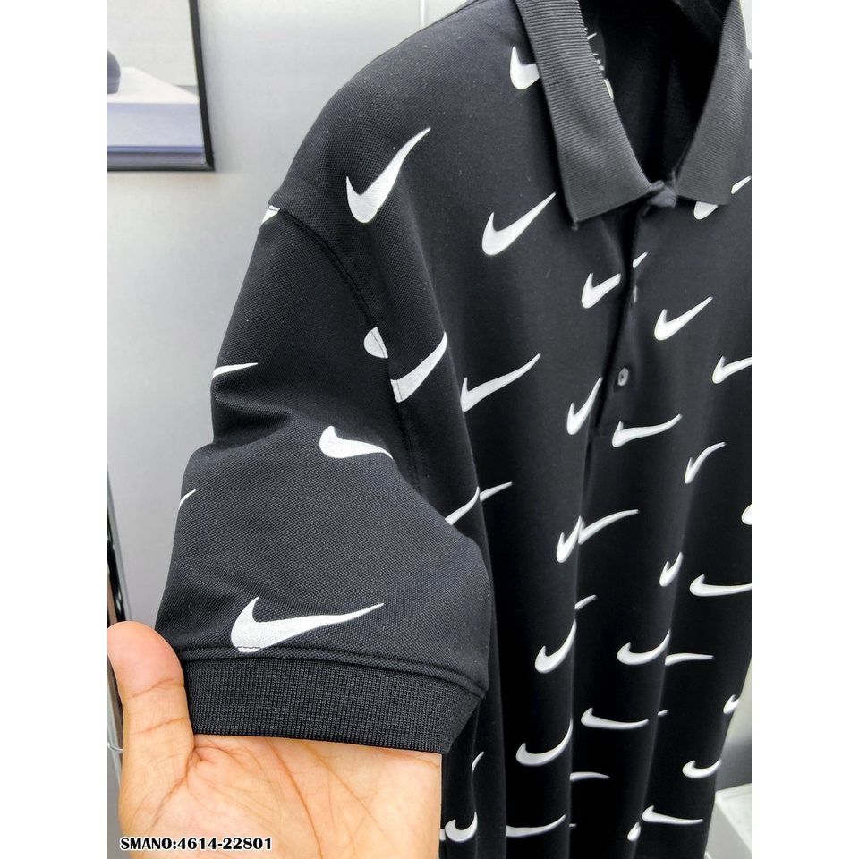 Áo Polo Nam Họa Tiết Full Mặt Cao Cấp - Áo Phông Cổ Bẻ Nam Cao Cấp