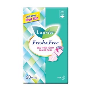 Băng Vệ Sinh Laurier Siêu Mỏng Cánh & Không Cánh