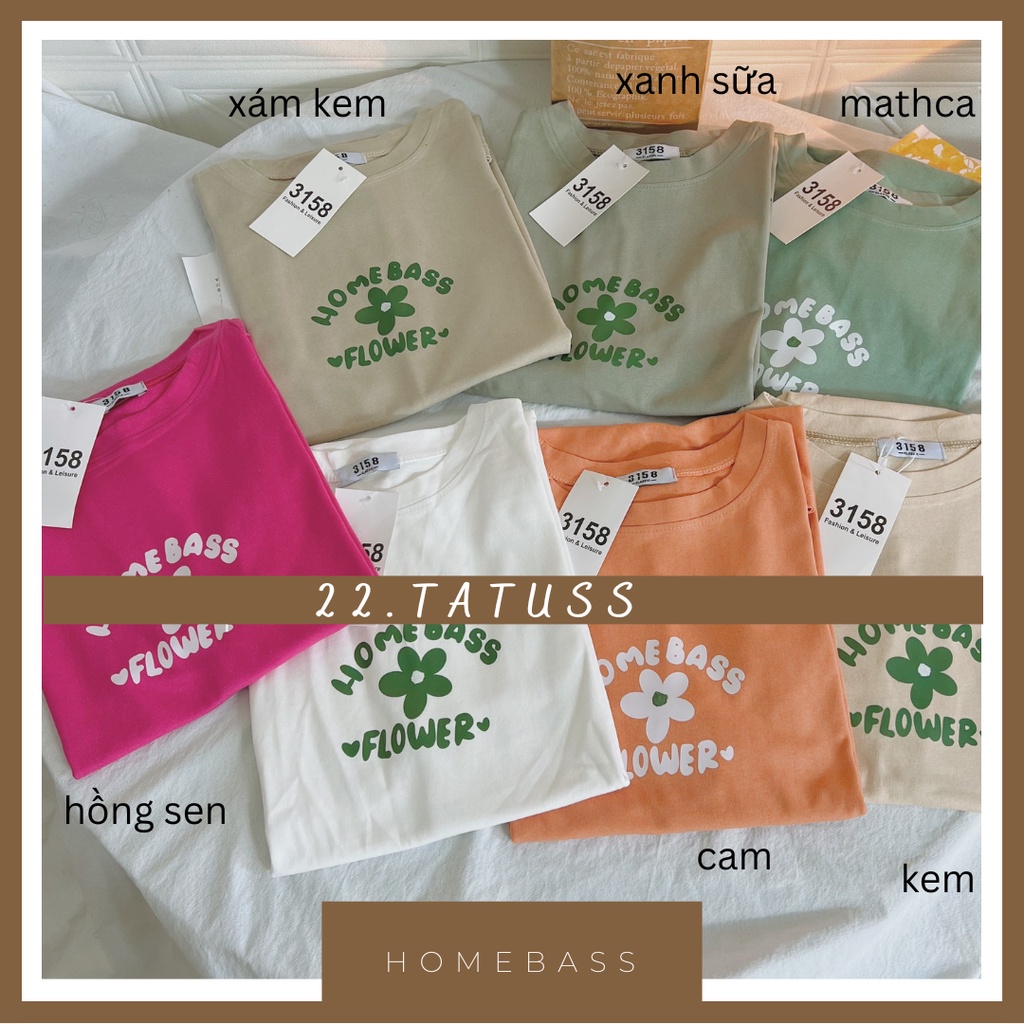 Áo thun unisex cotton khô HOMEBASS