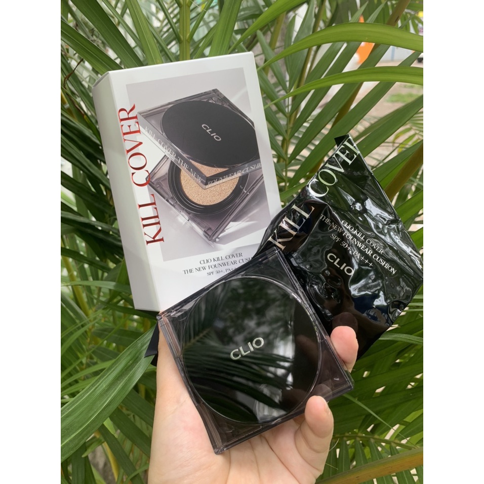 Set Phấn nước CLIO Kill Cover The New Founwear Spf50+ pa+++ 2022