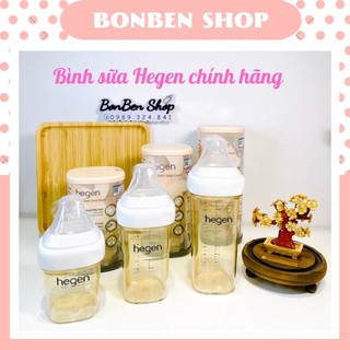 Bình sữa hegen cao cấp chính hãng dung tích 60ml - 150ml - 240ml - 330ml