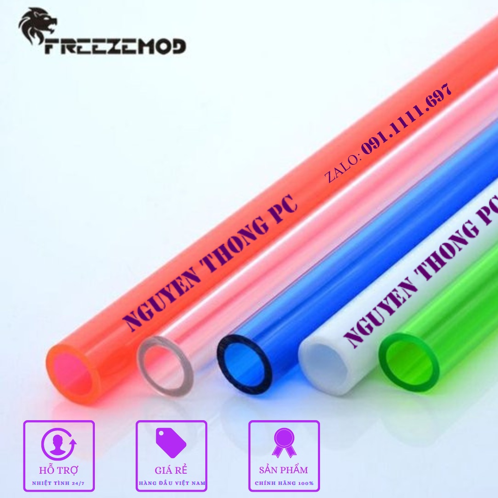 Ống Cứng Tản Nhiệt Custom Freezemod Petg Od14mm 50cm