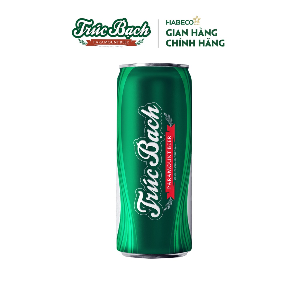 Thùng 24 lon Bia Trúc Bạch - HABECO  - Phiên bản Tết