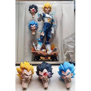 Mô hình vegeta đứng có đế led 3 đầu 3kg 55cm - dragon ball