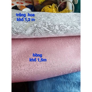 vải tatfa  (vân gỗ ,nhũ kim)