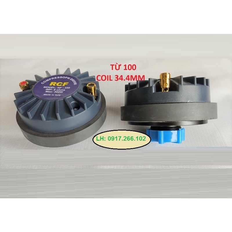 LOA TREBLE 350 RCF NẮP NHỰA REN XOÁY - LOA TRÉP SÂN KHẤU - GIÁ 1 CHIẾC