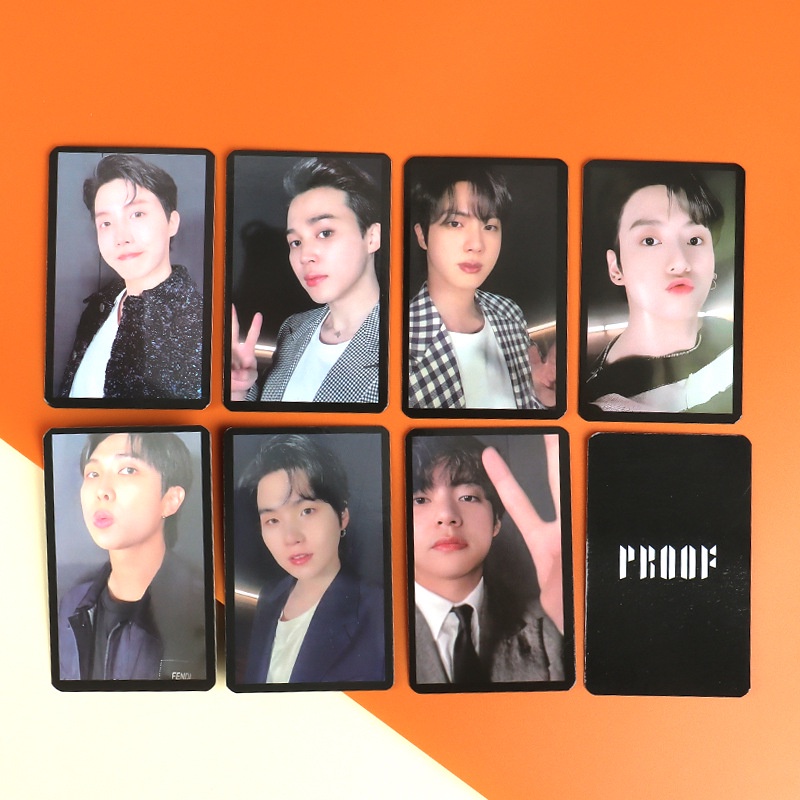 Thẻ Ảnh Nhóm Nhạc Kpop Bangtan Boys Phong Cách Nhật Bản