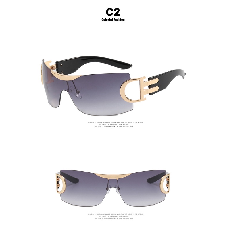 Kính Mát Thời Trang Khung Lớn San9 2022 Y2K Cho Nữ