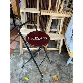 Ghế quầy bar hòa phát mặt gỗ