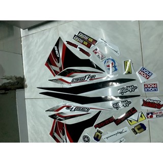 Tem exciter 135 lc v6 đỏ đen