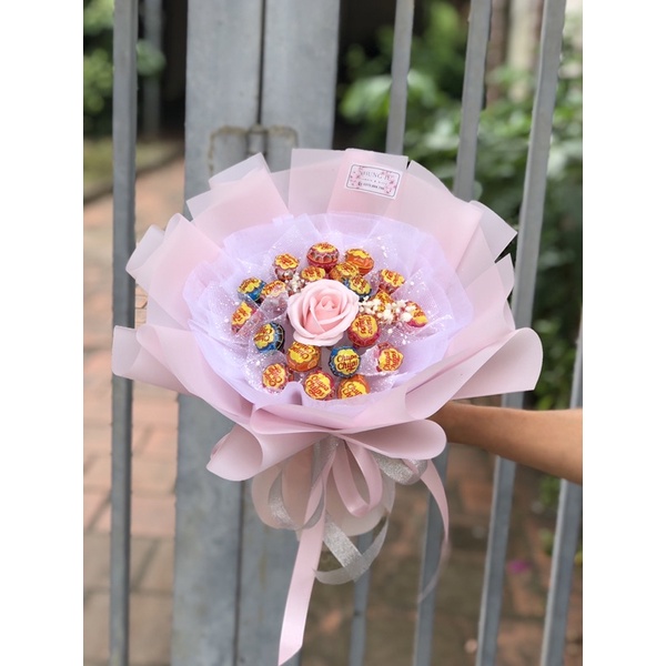 Bó hoa k e o mút mix hoa 20c NT131021