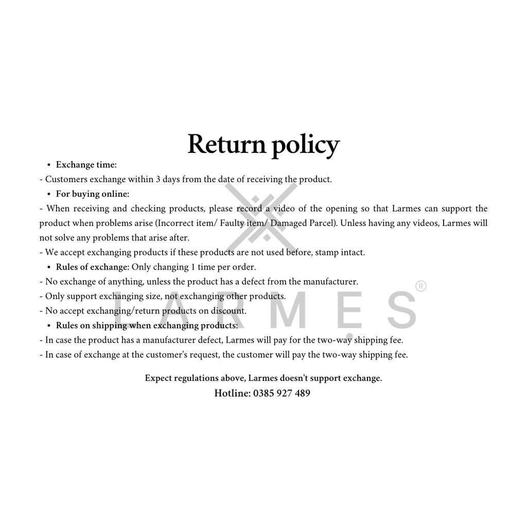 LARMES - Chân váy Isla lưng cao dáng dài