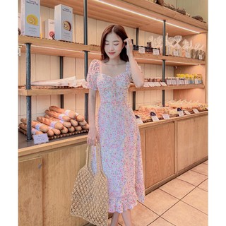 Đầm melori - đầm cúp ngực dáng midi