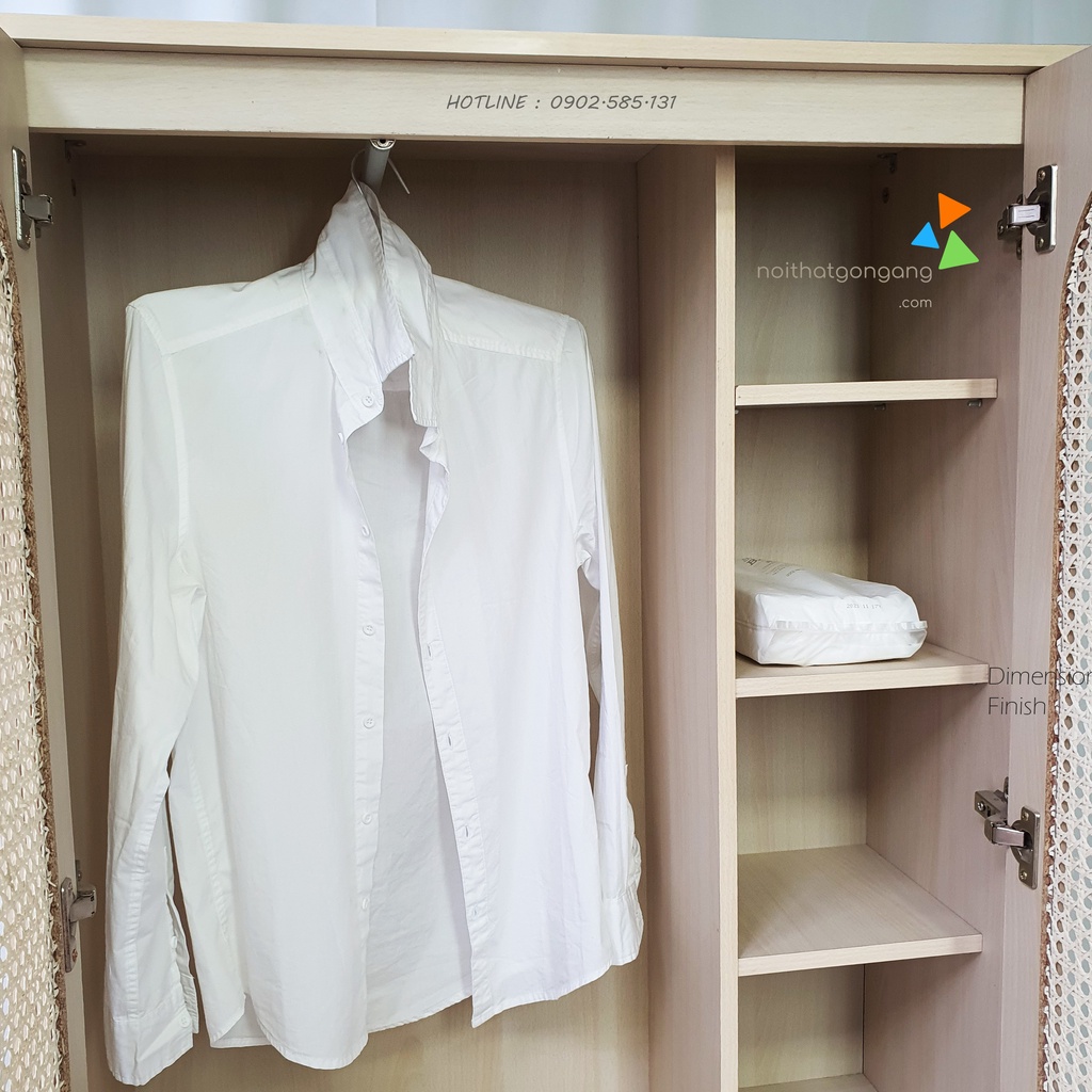 Tủ Áo Mini Cho Căn Phòng Gọn Gàng Mang Sắc Thái Của Châu Âu