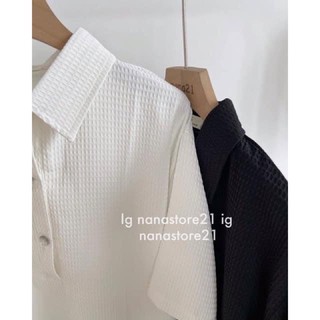 Váy polo nữ chất xốp dáng xuông basic POLODRESS