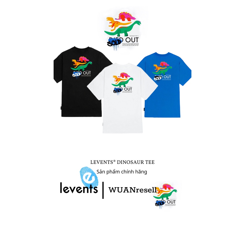 LEVENTS® DINOSAUR TEE / TANG TUI TOTE KHI MUA 2 SẢN PHAM