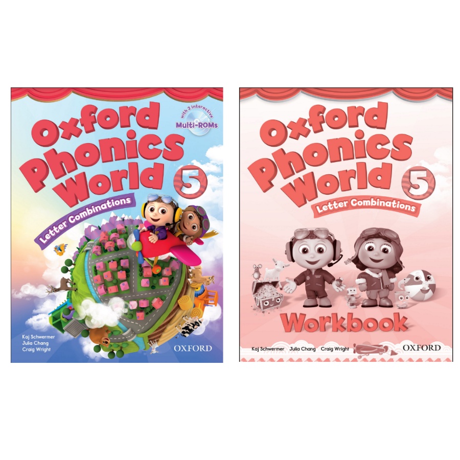 Sách - Oxford Phonics World 5 - bộ 2 cuốn