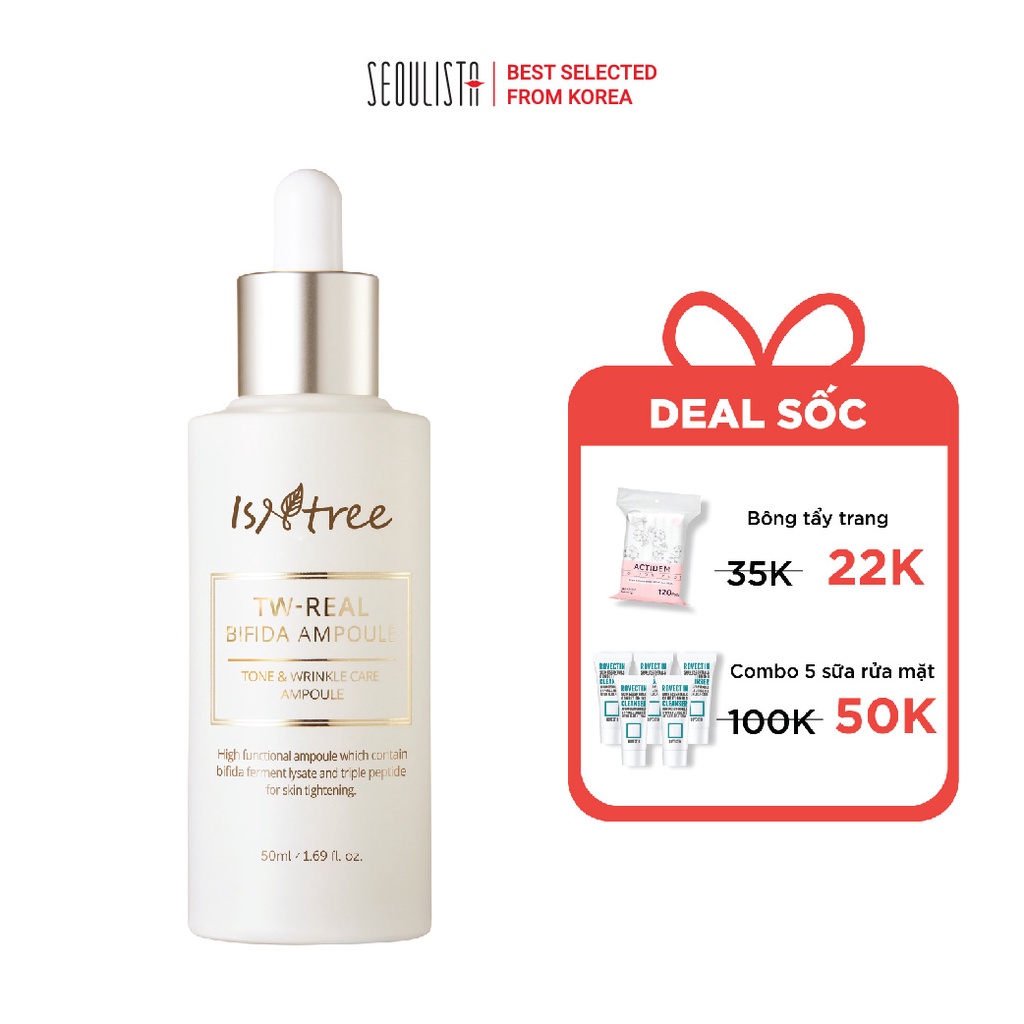Tinh chất ISNTREE TW-REAL BIFIDA AMPOULE