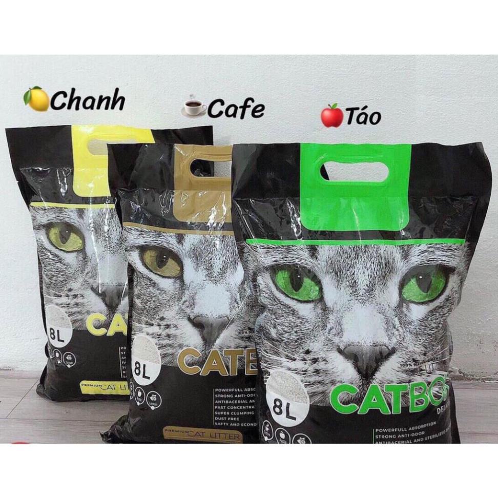 Cát Vệ Sinh Cho Mèo Khử Mùi Hôi, CATBOX Luxury, Delicate 8L Các Mùi Hương - Pet Max