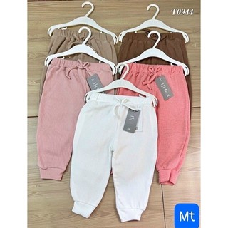 Set 5 quần cho bé gái chất nỉ tổ ông