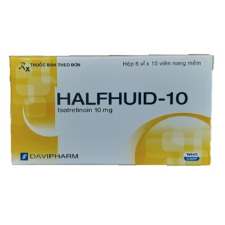 Viên uống Halfhiud cho da mụn 10mg