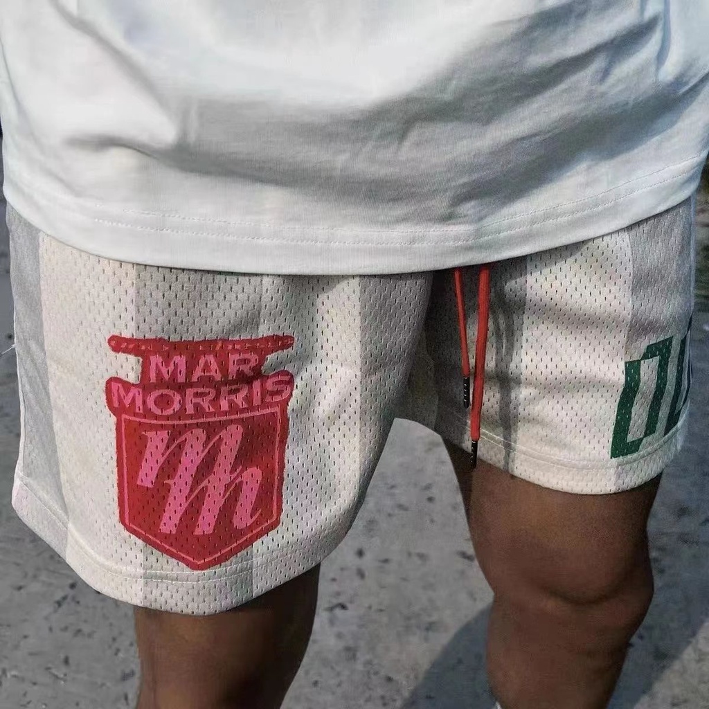 Quần Short Dây Rút Thoáng Khí Mau Khô In Họa Tiết Sọc Nhiều Màu Sắc Dành Cho Nam