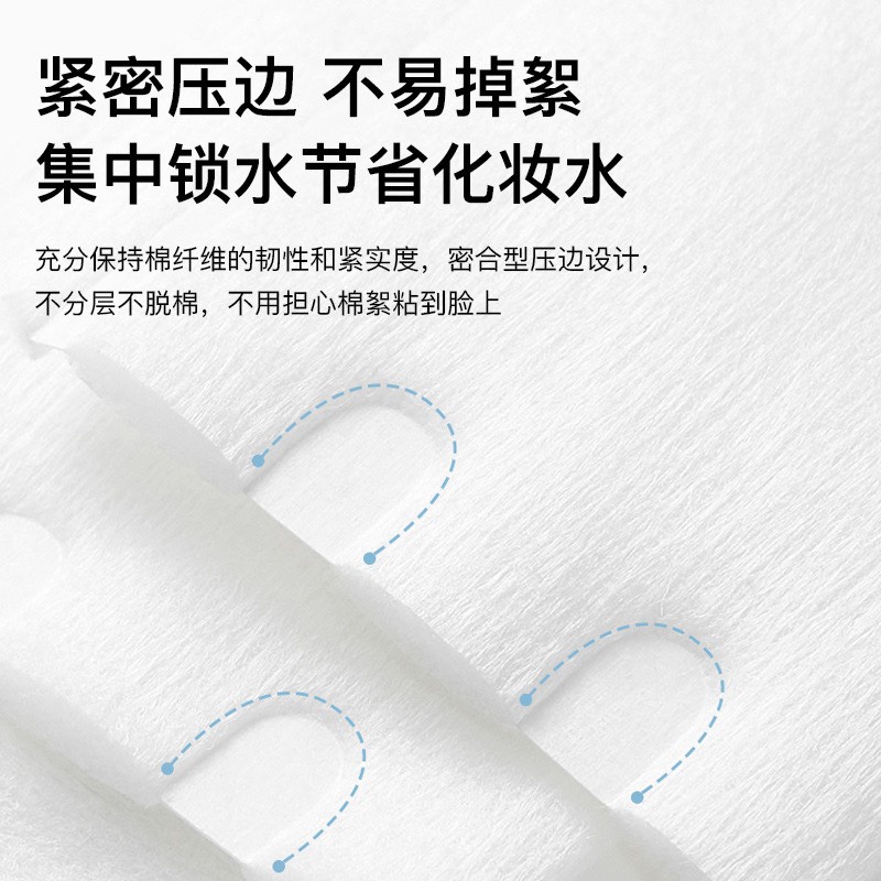 Bông tẩy trang cotton 2 mặt 100 miếng chất lượng