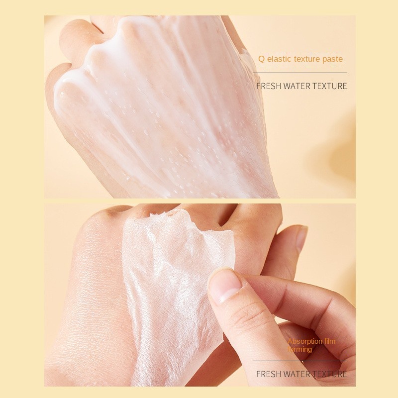 Bột Đắp Mặt Nạ Qizi Thảo Dược Dạng Kem Làm Sáng Vết Bẩn Và Nếp Nhăn