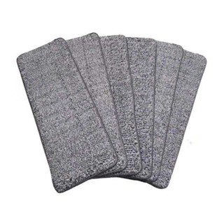 [ComBo] 10 Miếng Lau Thay Thế Cây Lau Nhà Tự Vắt. Bông Lau Nhà Hình Chữ Nhật (12x32Cm) .ĐTCA!