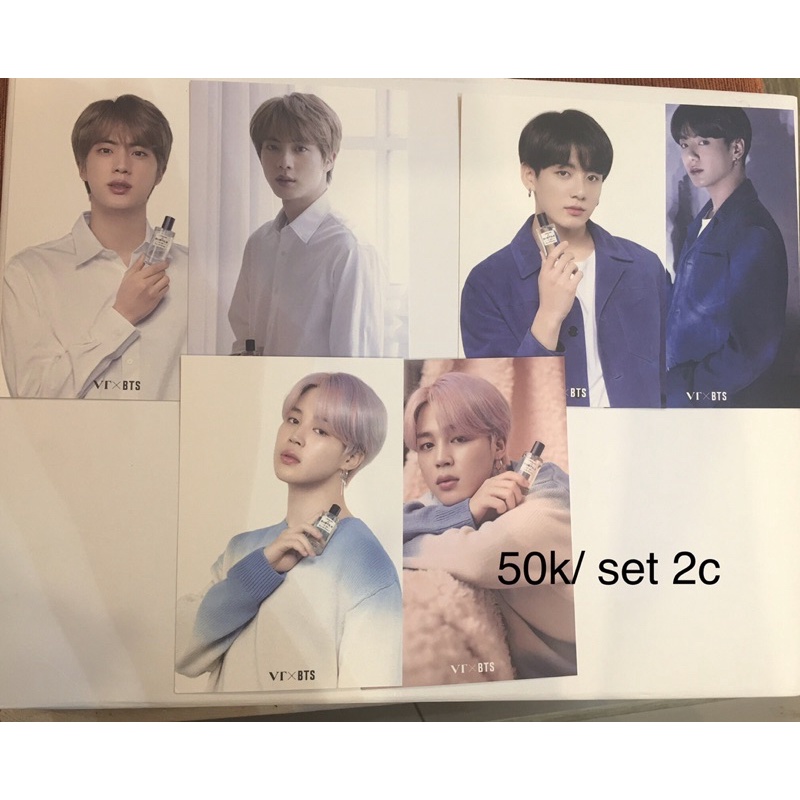 Thẻ bài, thiệp BTS hàng chính hãng