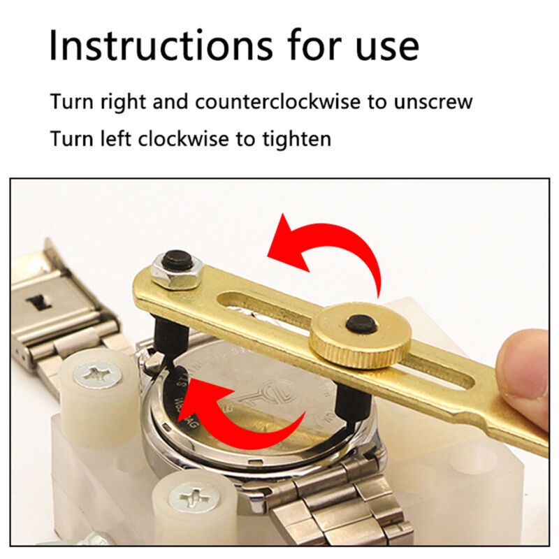 Bộ Dụng Cụ Cờ Lê Mở Nắp Lưng Đồng Hồ