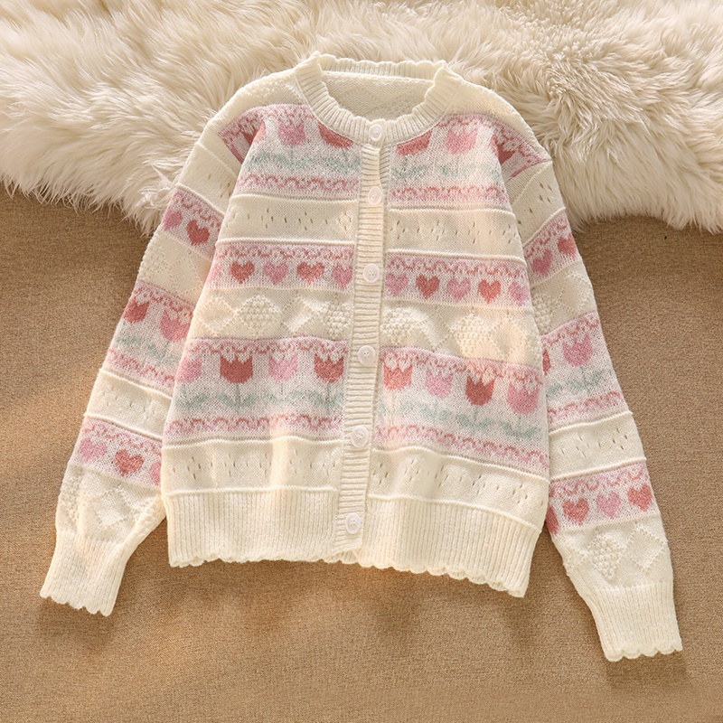 NUZIRO  Áo khoác cardigan  dệt kim dáng rộng thời trang cho nữ