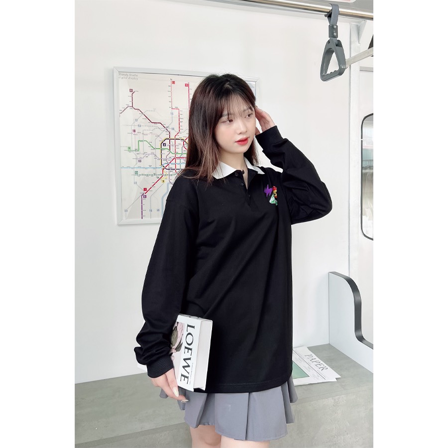 Áo thun polo dài tay Wabisabi wsa30