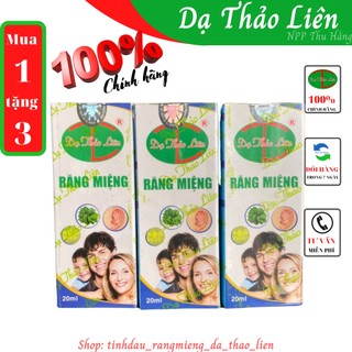 20ml Răng Miệng Dạ Thảo Liên - Hàng chính hãng, tinh dầu Răng Miệng Dạ Thảo Liên Chính Hãng