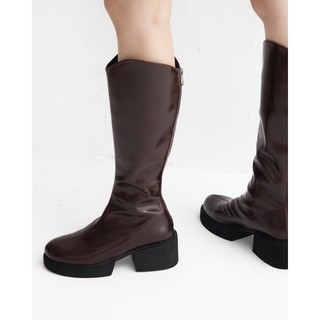 608 - GIÀY AVERY PLATFORM CALF BOOTS