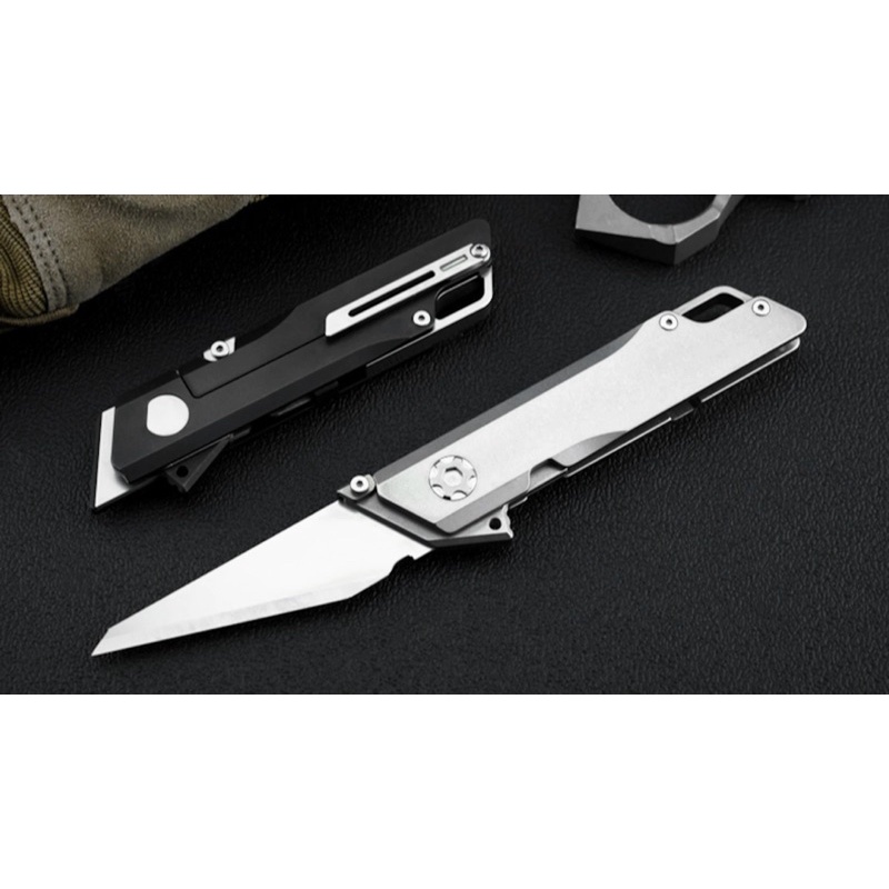 Dao EDC Titanium gấp gọn