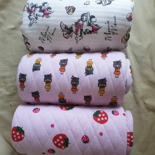 Vải cotton chần bông baby