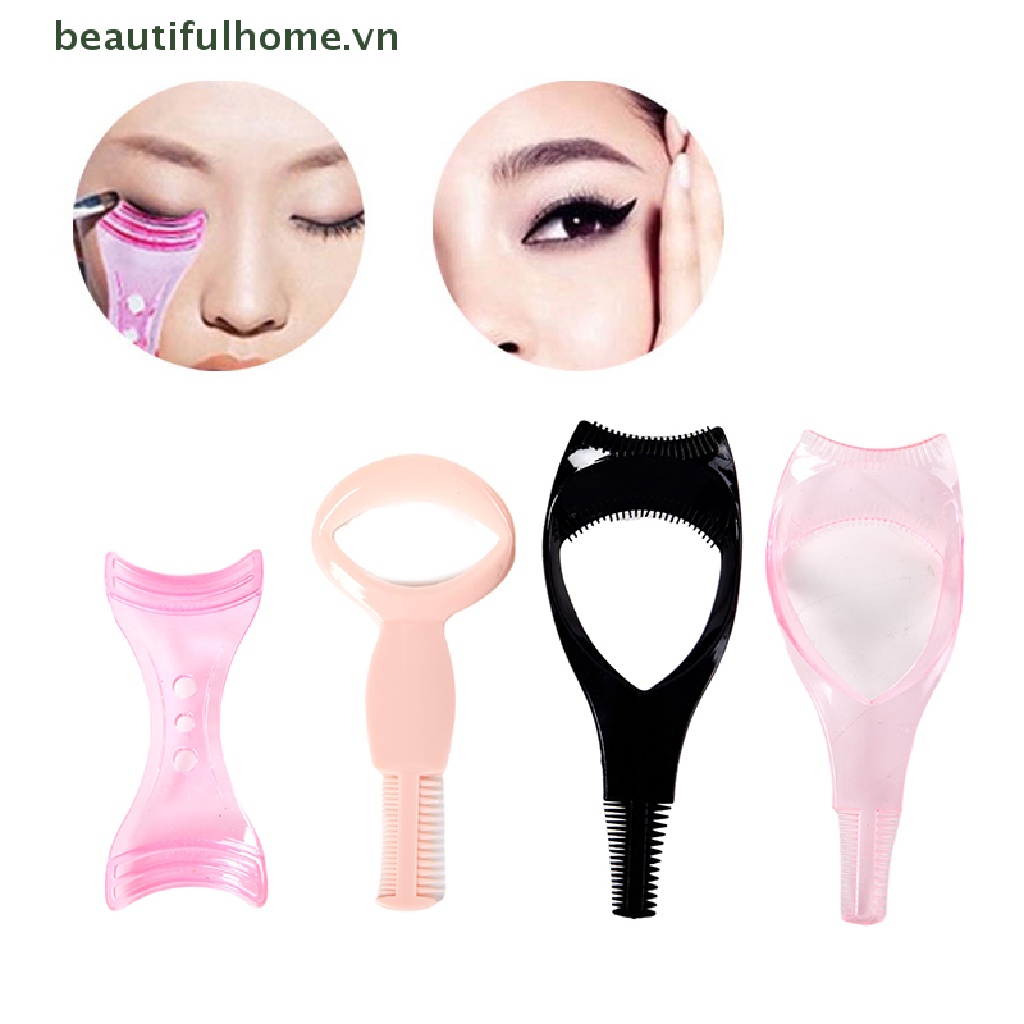 1 Khuôn Nhựa Hỗ Trợ Kẻ Mắt Trang Điểm Làm Đẹp Cho Nữ